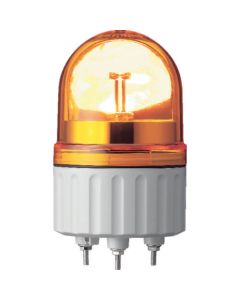 สีเหลือง φ84 ไฟหมุน LED 24V