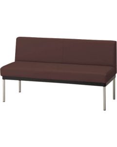 ม้านั่งล็อบบี้ LS-170 (มีพนักพิง) LS-1712N BR (86535)