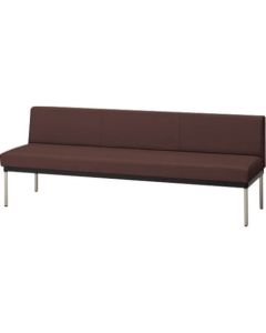 ม้านั่งล็อบบี้ LS-170 (มีพนักพิง) LS-1718N BR (86525)