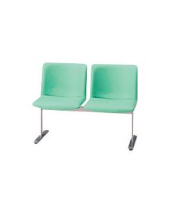 LS-270 เก้าอี้ล้อบบี้มีพนักพิง สำหรับ 2 คน LS-2721N GR (17894)