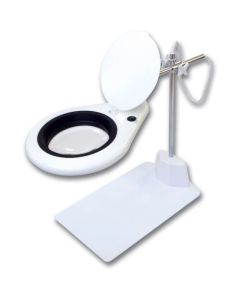 Stand type LED magnifying glass q140mm