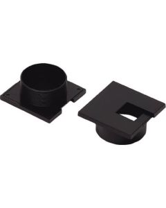 (210043459) LS43K-BL/ฝาปิดรูสายไฟแบบเหลี่ยม