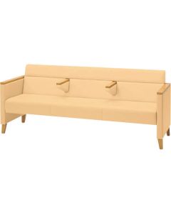 LS-500 ม้านั่งล็อบบี้ 3 ที่นั่ง LS-503AN BE (13373)