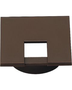 (210035874) LS60KS-DBR/ฝาปิดรูร้อยสายไฟแบบเหลี่ยม