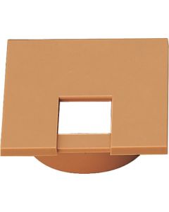 (210035873) LS60KS-LBR/ฝาปิดรูร้อยสายไฟแบบเหลี่ยม