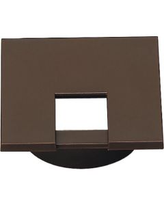 (210035879) LS76KS-DBR/ฝาปิดรูร้อยสายไฟแบบเหลี่ยม