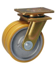 Twin Wheeled Extra Heavy-Duty Caster