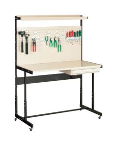 Line Table Height Adjustable with LED Lighting A-type Move-type  อันละ 1 อัน
