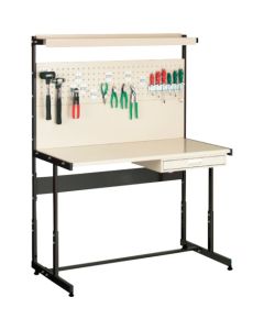 Line Table Height Adjustable with LED Lighting A type Stationary type  อันละ 1 อัน