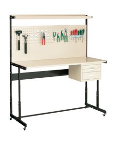 Line Table Height Adjustable with LED Lighting A-type Move-type  อันละ 1 อัน