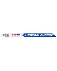 Reciprocating Saw Blade, Bimetal, General Purpose, 10inch, 10/14TPI, 5PK  ชุดละ 5 แผ่น