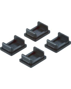 ฐานเรซิ่นสำหรับชั้นวางของน้ำหนักเบาและขนาดกลาง M1.5 4 ชิ้น