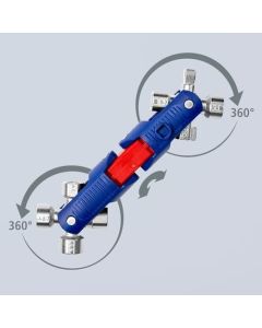 กุญแจอเนกประสงค์ JointKey Quadro สำหรับระบบปิดแบบมาตรฐานทุกชนิด