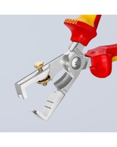 KNIPEX StriX® เครื่องปอกฉนวนกับกรรไกรสำหรับสายไฟหรือสายเคเบิล