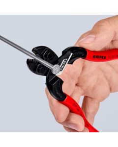 KNIPEX CoBolt® S เครื่องตัดสลักขนาดกะทัดรัด พร้อมช่องเว้าที่คมตัด