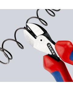 KNIPEX X-Cut® เครื่องตัดทแยงมุมแบบกะทัดรัด การส่งผ่านแรงงัดสูง