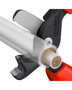 KNIPEX StepCut® XL ตัดสายไฟแบบไล่ระดับ