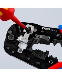 Crimpzange für RJ45-Westernstecker
