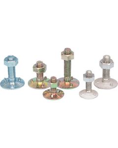 3-spikes Bucket Bolt Nut กล่องละ 100ชุด