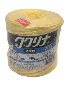 เชือกบรรจุภัณฑ์ PS เชือก 5φ x 80 ม. สีเหลือง