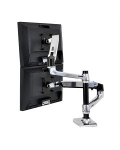 ขาตั้งจอคอม 2 จอ รุ่น LX Stacking Arm Aluminum