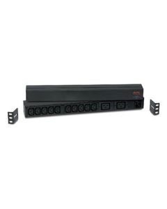 Rack PDU,Basic, 1U, 16A,208&230V, (10)C13 & (2)C19
