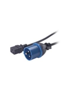 Power Cord, C19 to IEC309 16A, 2.5m