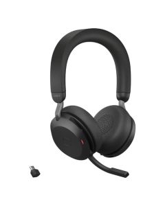 Jabra Evolve2 75 Link380c UC Stereo Stand Black