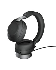 Jabra Evolve2 85, Link380c UC Stereo Stand Black