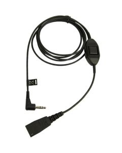 Jabra Cord for Alcatel, 500mm + 3.5m - w 3.5 mm plug and ptt