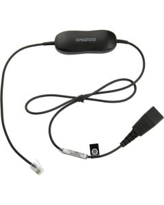Jabra GN 1200 - 0.8m straight QD to Mod Plug