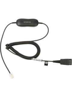 Jabra GN 1200 CC - 2m Coiled QD to Mod Plug