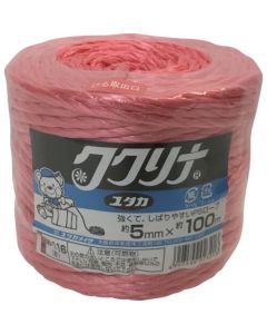 เชือกบรรจุภัณฑ์ เชือก PS 5φ x 100ม. 300ก. สีแดง
