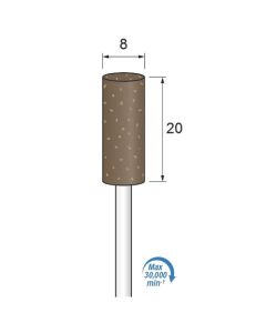Abrasive Rubber Points Grinding #80φ8×20