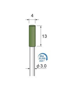 Abrasive Rubber Points Polishing #320φ4×13