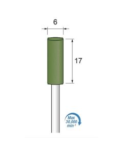 Abrasive Rubber Points Polishing #120φ6×17