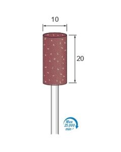 Super Abrasive Rubber for Grinding #120 φ10×20×φ3.0