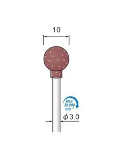 Super Abrasive Rubber for Grinding #220 φ10×φ3.0