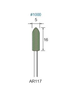 Abrasive Rubber #1000φ5×16×φ2.34