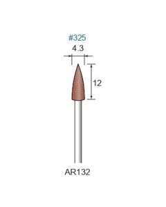 Abrasive Rubber #325 φ4.3×12×φ2.34
