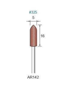 Abrasive Rubber #325 φ5×16×φ2.34