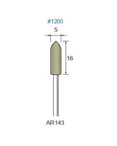 Abrasive Rubber #1200 φ5×16×φ2.34