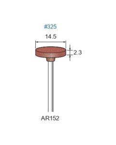 Abrasive Rubber #325 φ14.5×2.3×φ2.34