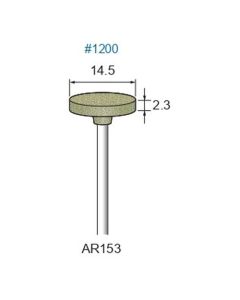 Abrasive Rubber #1200 φ14.5×2.3×φ2.34