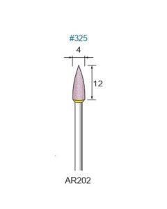 Diamond Abrasive Rubber #325 φ4×12×φ2.34