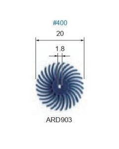 Tornado Rubber Polisher #400 φ20