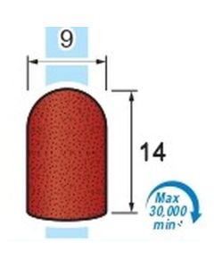 Cap Sander (Ceramic Oxide) #120 φ9×14