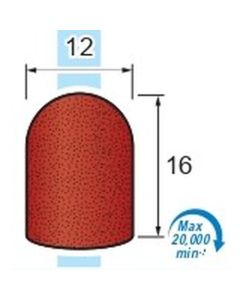 Cap Sander (Ceramic Oxide) #120 φ12×16