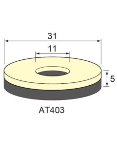 Cushion Felt Discs φ31×5