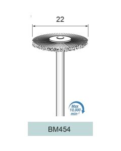Stainless Steel Wire Wheel Brush φ22×φ2.34